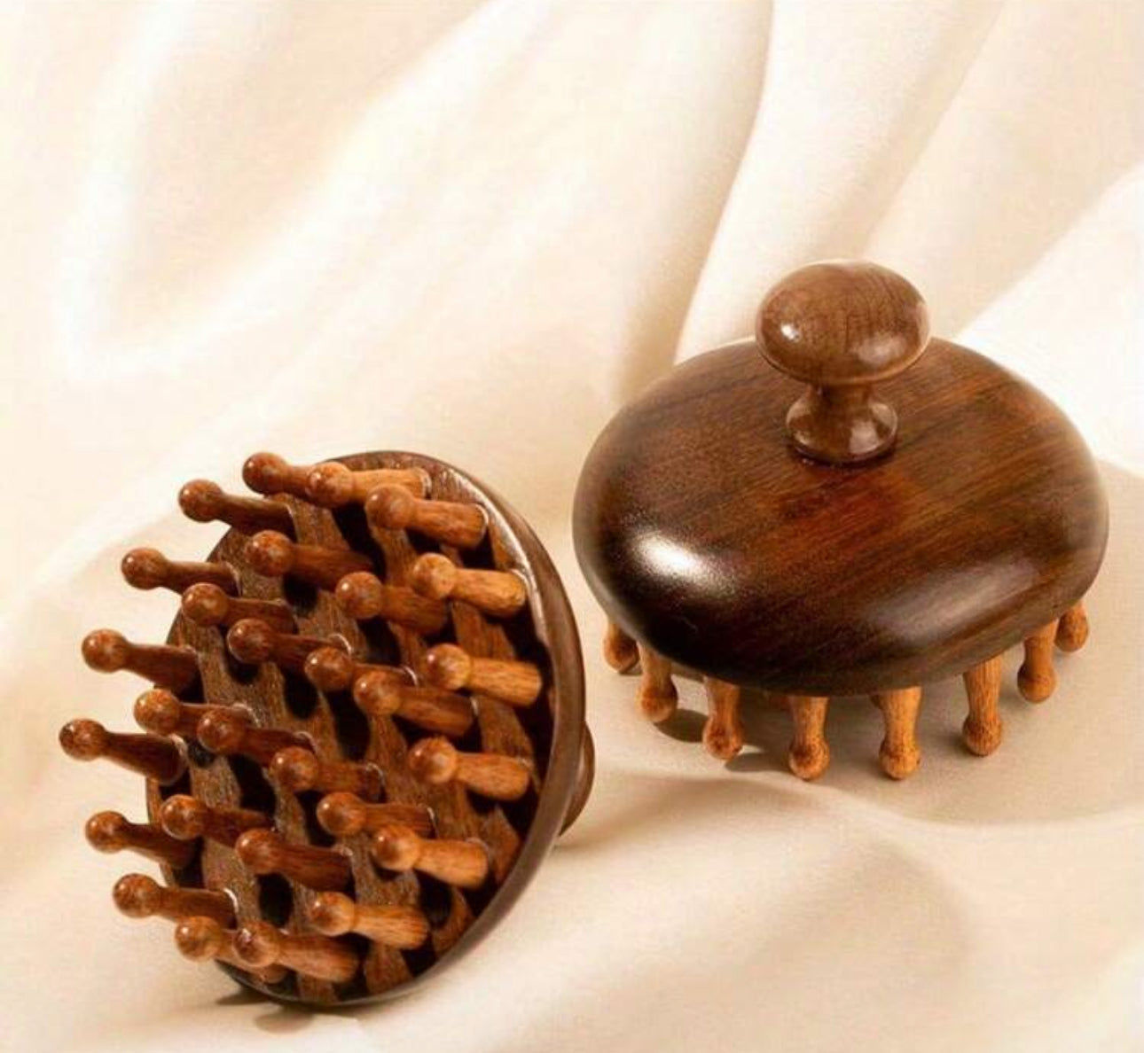 Wooden Hair Massage Comb